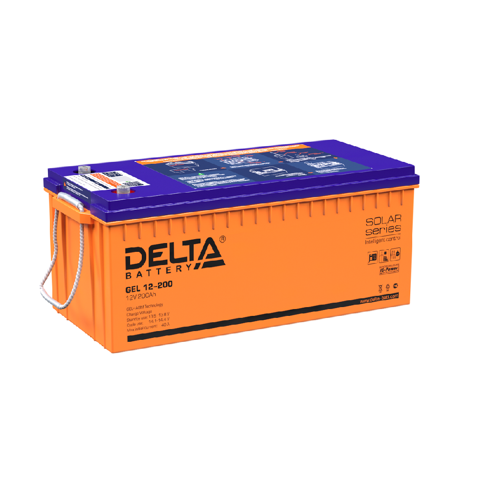 Аккумуляторная батарея Delta GEL 12-200