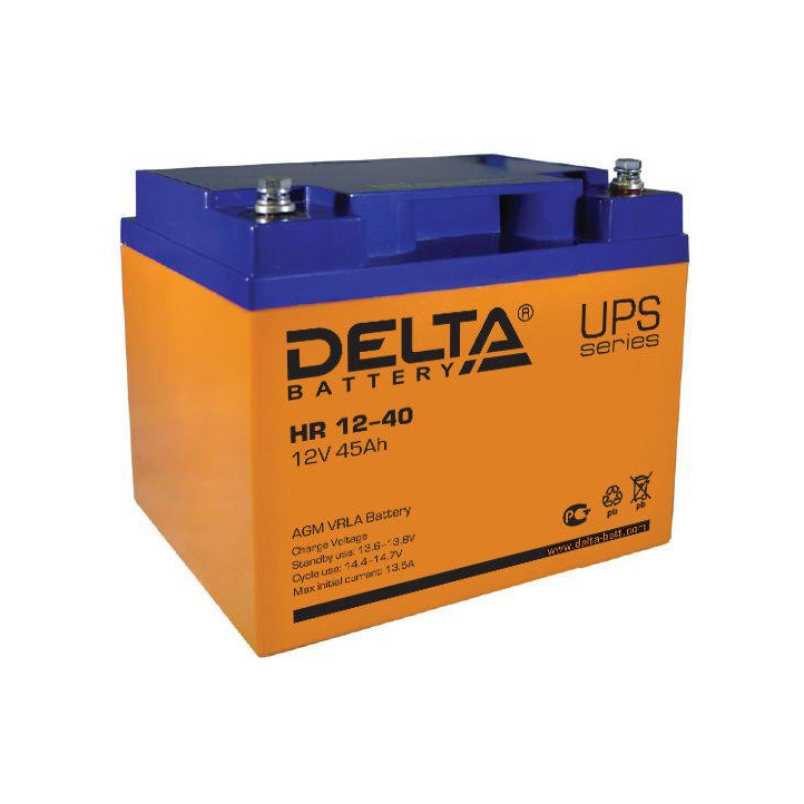 Аккумуляторная батарея Delta HR 12-40