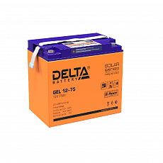 Аккумуляторная батарея Delta GEL 12-75