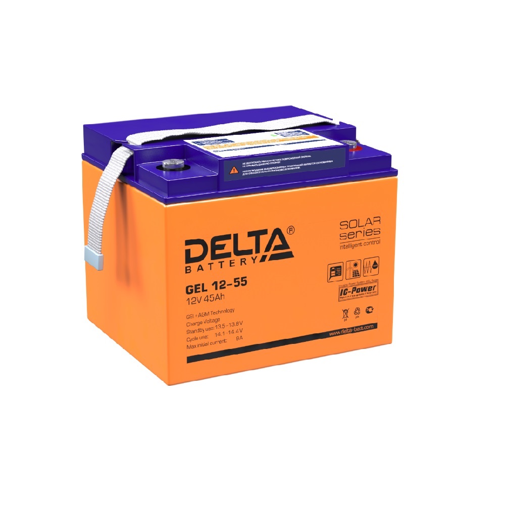Аккумуляторная батарея Delta GEL 12-55
