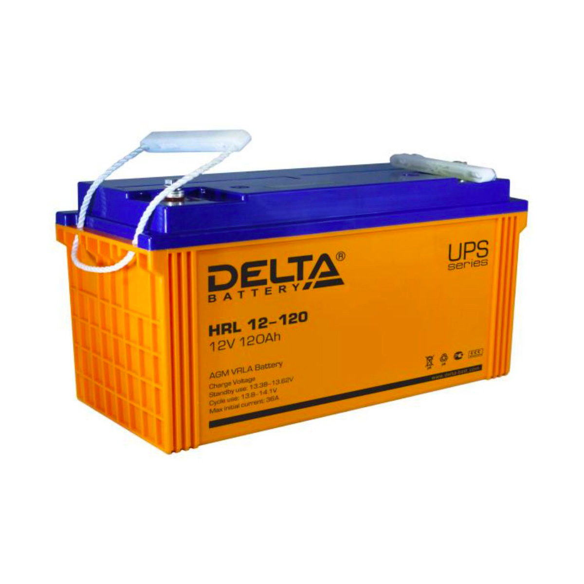 Аккумуляторная батарея Delta HRL 12-120