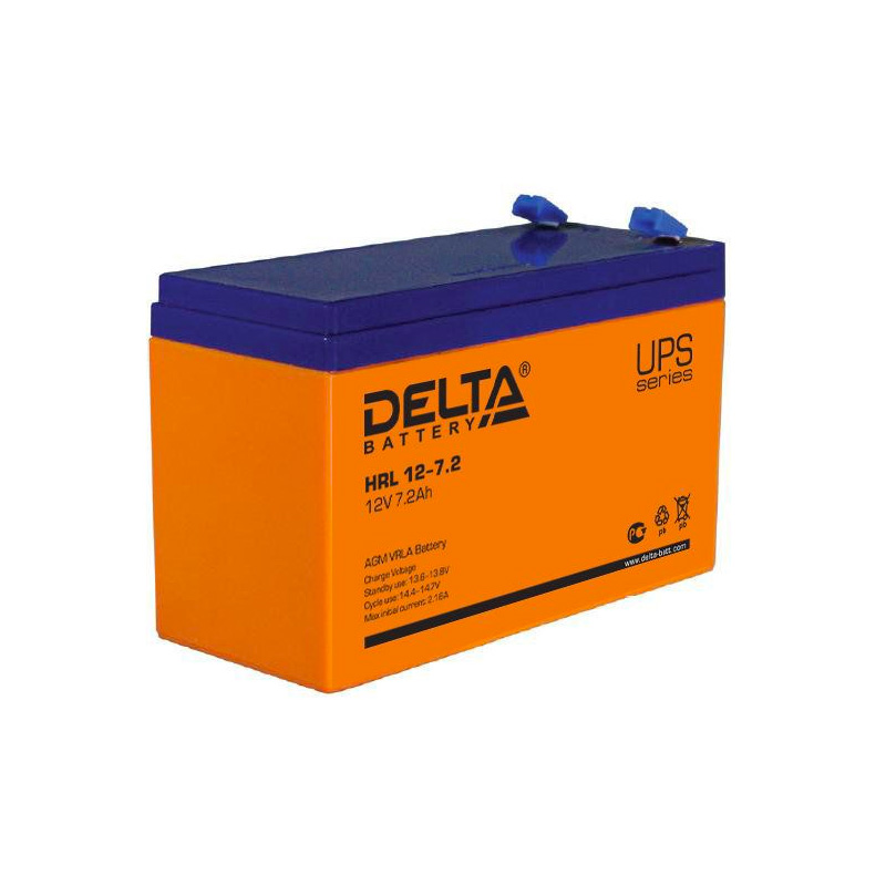 Аккумуляторная батарея Delta HRL 12-7.2
